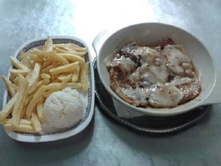 Lombinhos de Porco com Queijo