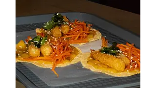 Tacos z krewetką