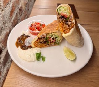 Chicken Mole Burrito