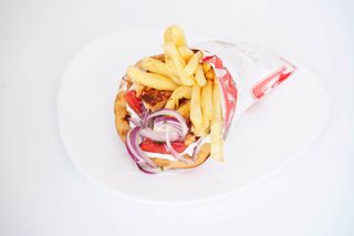 Suvlaki pileći pita