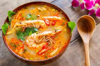 Tom Yum prawn 