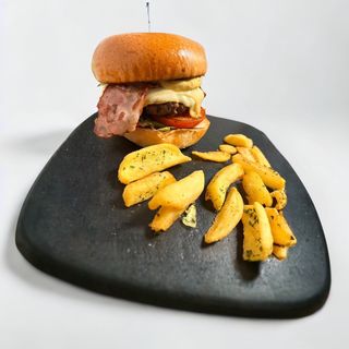 Burgerul Figurant (smashed)