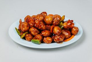 160. Пиле с пет вкуса пикантно