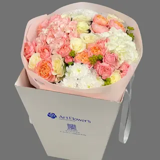цветы Букет Art Flowers Bloom Together 