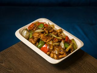 Chicken In Black Pepper Sauce