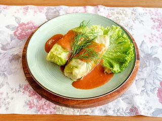 Gołąbki  z ryżem i mięsem (500g)