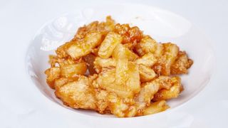 124. Pollo in salsa agrodolce