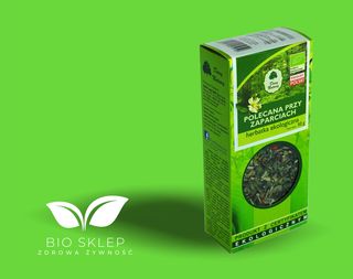 HERBATKA POLECANA PRZY ZAPARCIACH BIO 50 g - DARY NATURY