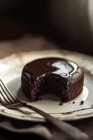 Fondant au Chocolat (2 Boules de Glace)