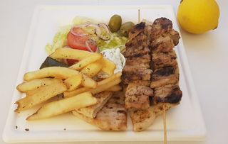 Piatto souvlaki