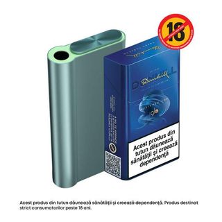 Starter Kit HYPER X2 AIR TEAL + glo by DUNHILL Topaz Tobacco