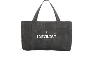 Шопер графітовий "Idealist est. 2018"