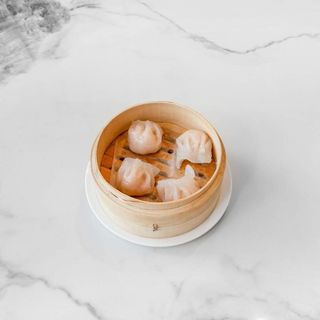 Raviolo di gamberi al vapore 虾饺