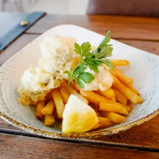 Bacalao en tempura