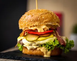 Pikant chorizo burger