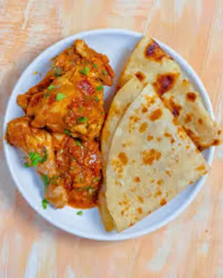 Chapati with Chicken Stew