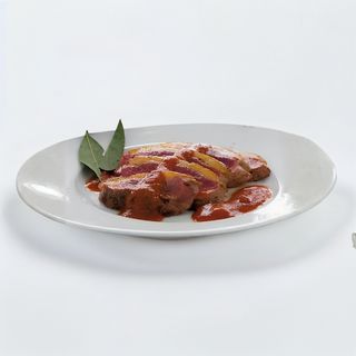 Anatra in salsa piccante