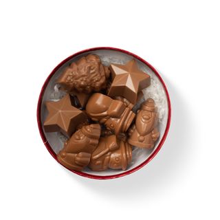Bola de Natal Grande Chocolate leite 100 gr