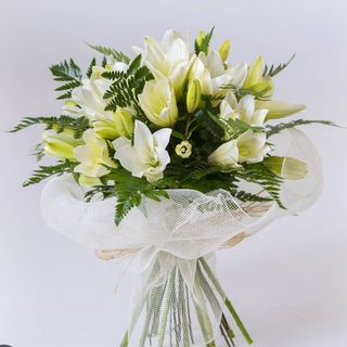 Ramo 6 Lilium Blanco