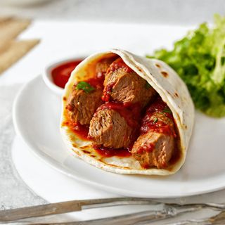 Tortilla samo mięso duża