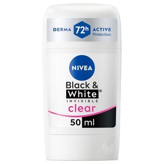 Black - White Invisible Desodorante Stick - Nivea - 50 ml
