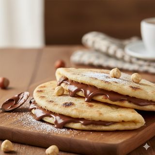 Piadina con nutella