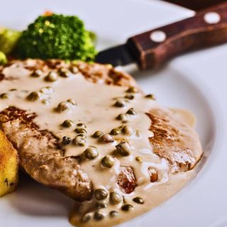 Bife Grelhado à Pimenta + Sopa 