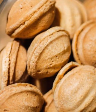 Тістечко Горішок зі згущеним молоком