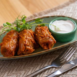 Голубці з м'яса свинини і телятини