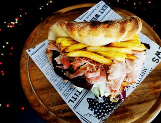 Panino con porchetta