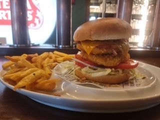 Hamburguesa Crispy Chicken