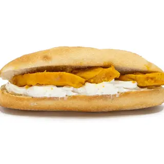 66. Pollo tandoori y crema de queso