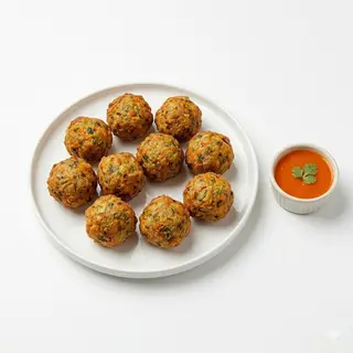 Albóndigas De Verduras Fritas