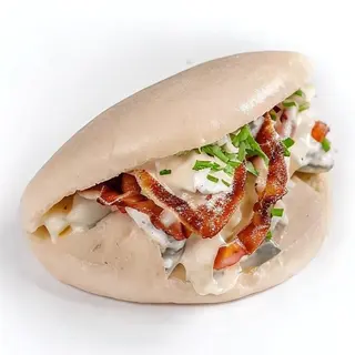 Pan Bao De Pollo Al Curry
