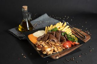 Shaorma farfurie mixt