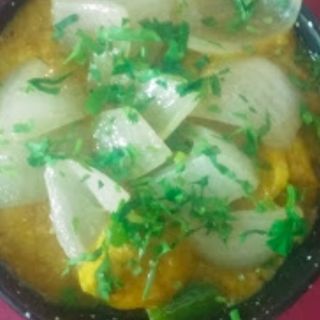 Dopiaza With Fish/Pescado Dopiaza ( Medium hot/Medio picante)