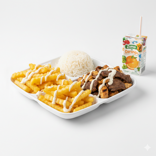 Plato Infantil Con 1 Bebida