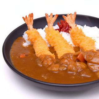 10D.Tempura Ebi Curry炸虾咖喱饭