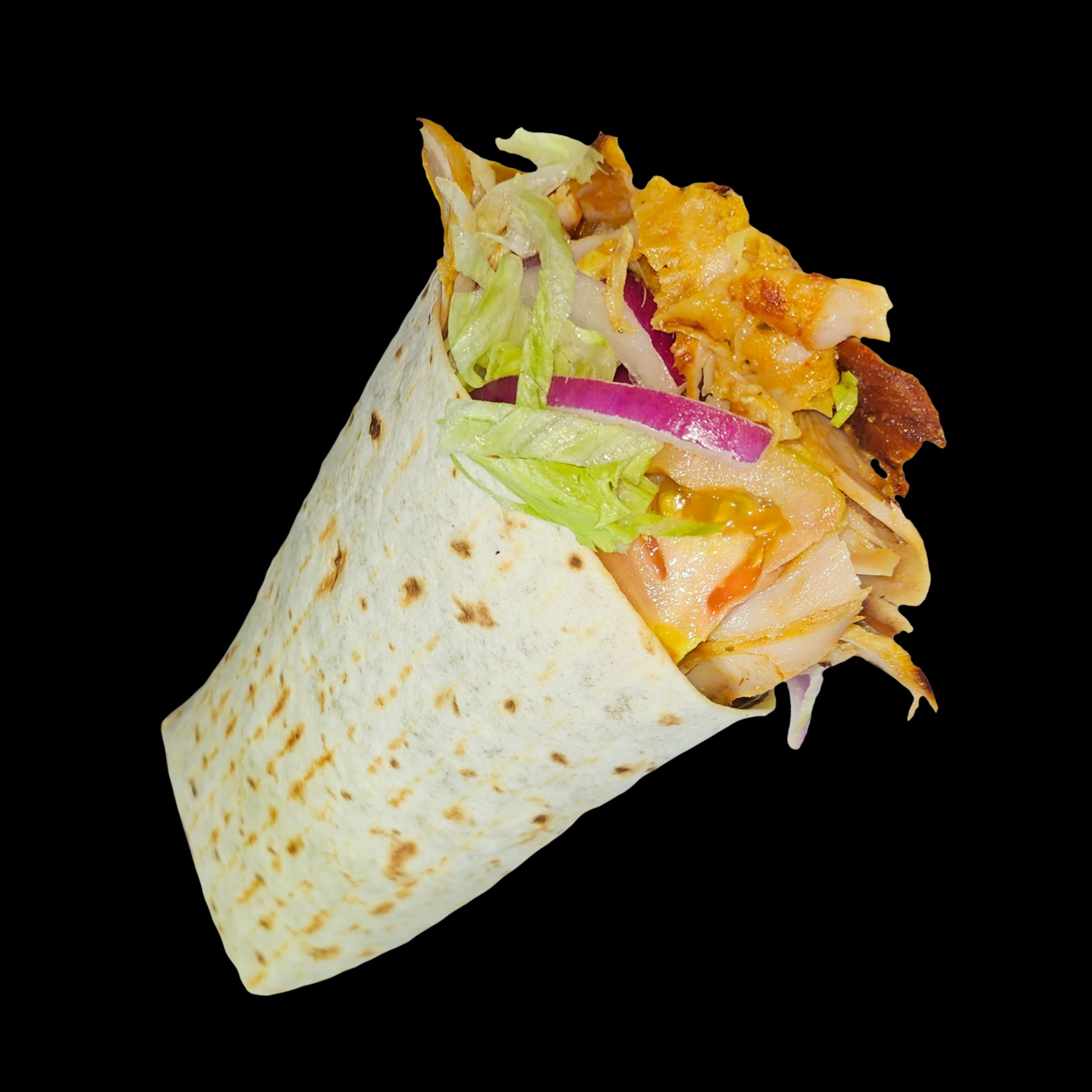 KEBAB DE POLLO (NORMAL)CON VERDURA