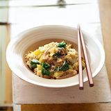 Fried Rice With Pakchoi