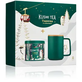 Kusmi Tea- Conjunto de oferta orgânico Tsarevna com caneca c/infusor de chá