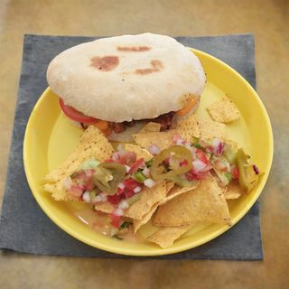 Torta de tinga de pollo