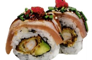 73 - Rollo Maguro Flambeado