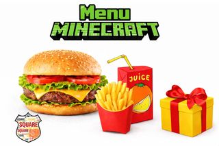 Menu Kids Minecraft