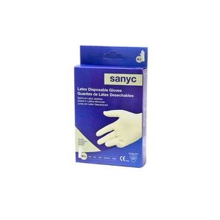 Sanyc Latex Disposable Gloves M