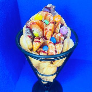 Вафля Мандарин-нутелла