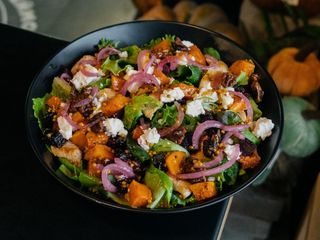 Салат з гарбузом