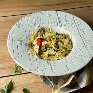 Фарфале с курицей