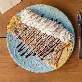 Crepe de Nutella y nata