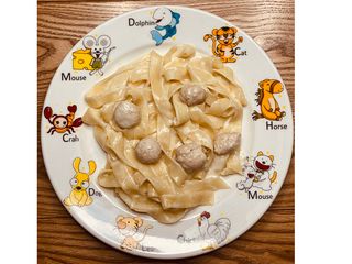 Паста з мітболами з індички (150g)